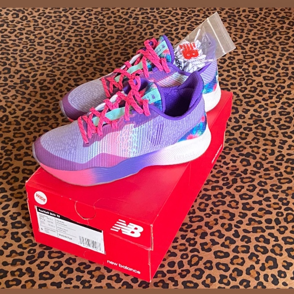 New Balance Women’s Sneakers in Purple and Pink
